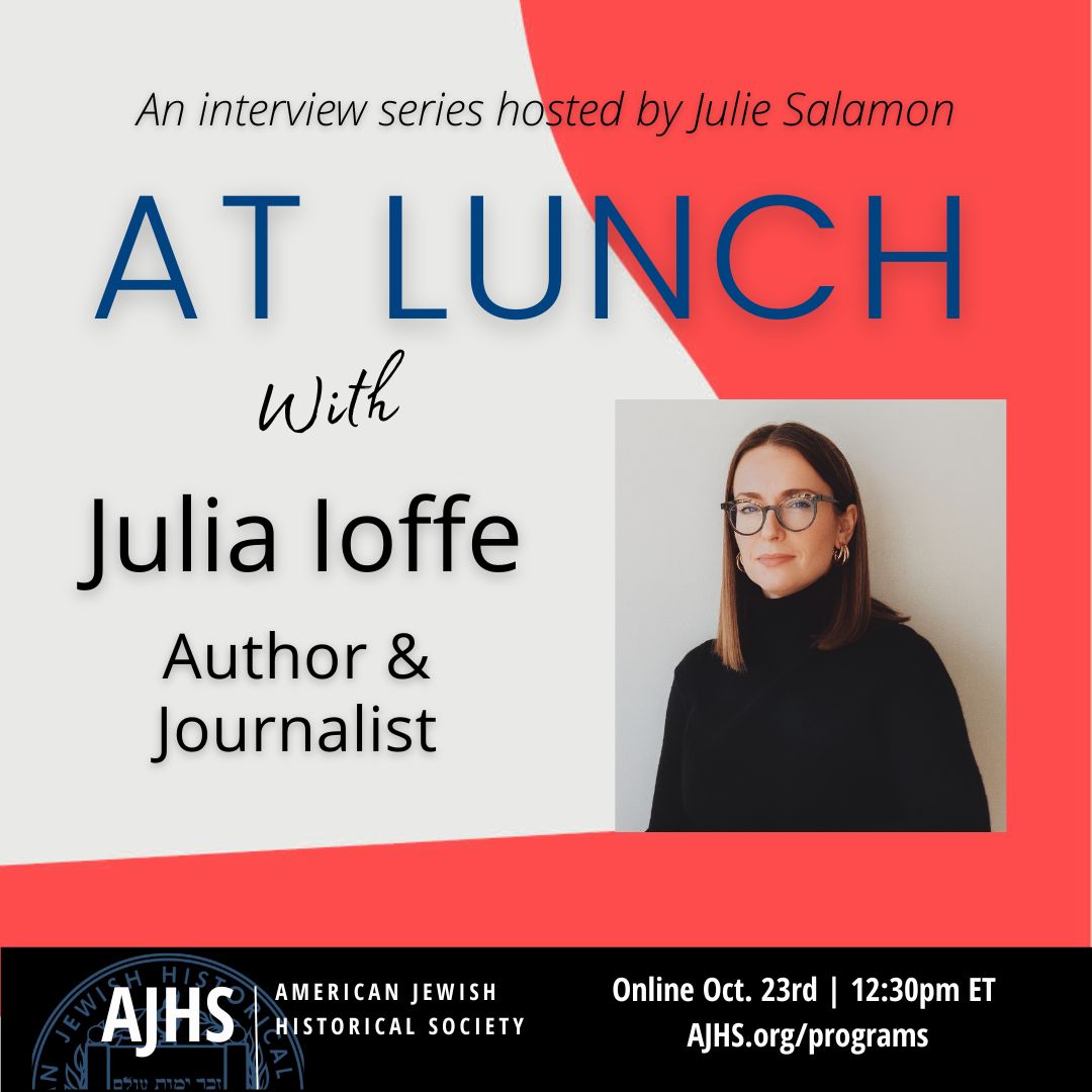 At Lunch with Julia Ioffe