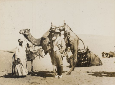Arthur with camel