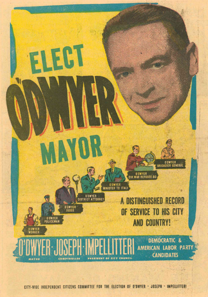 William O'Dwyer NYC Mayor Comic Book page 9