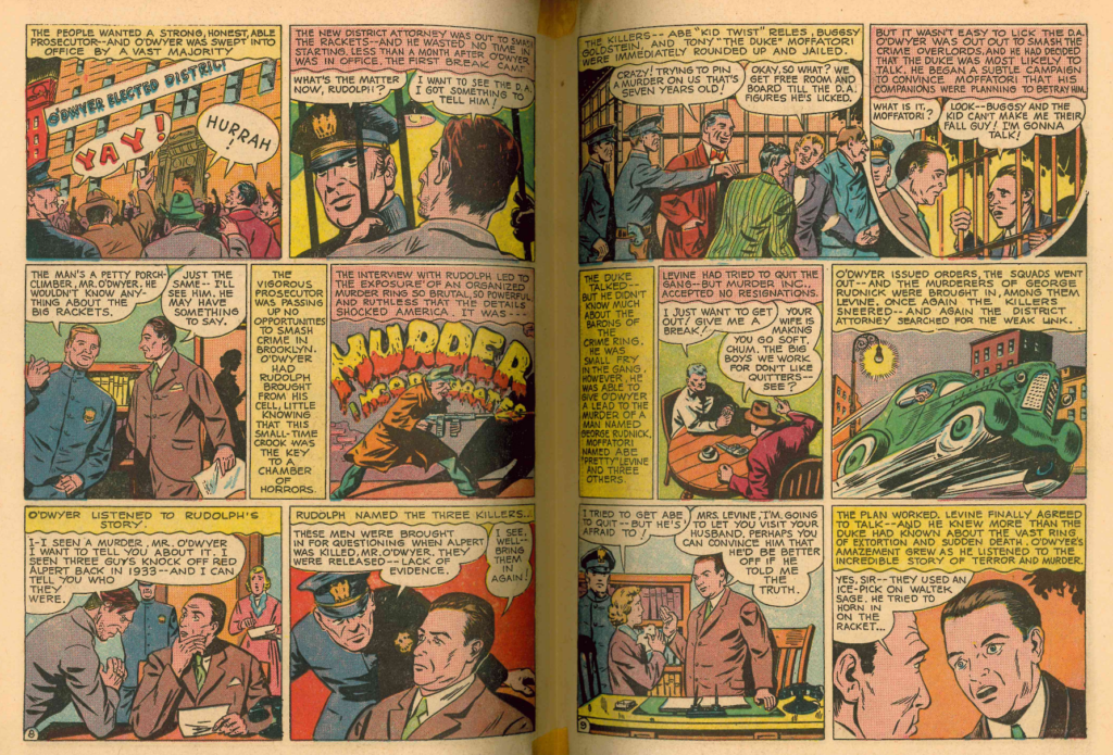 William O'Dwyer NYC Mayor Comic Book Page 5