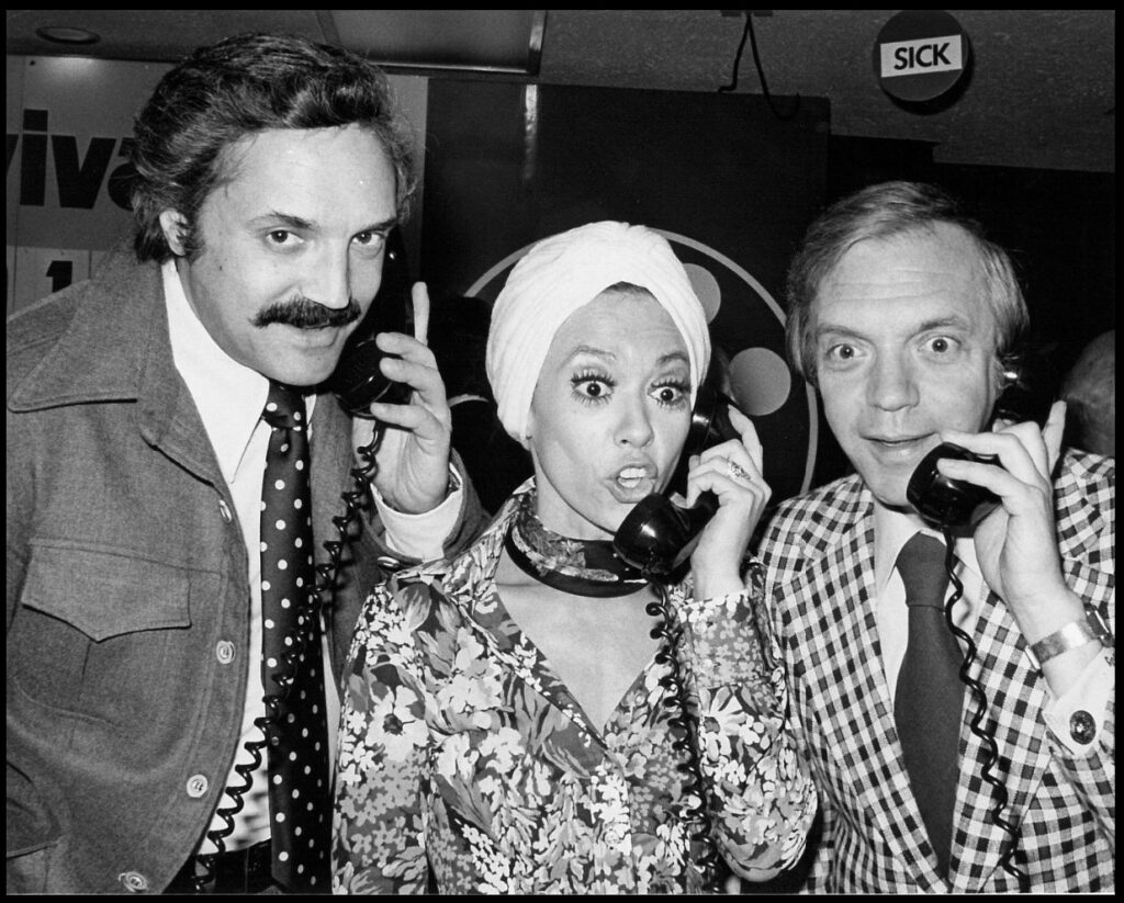 Hal Linden, Rita Moreno, and Morty Gunty