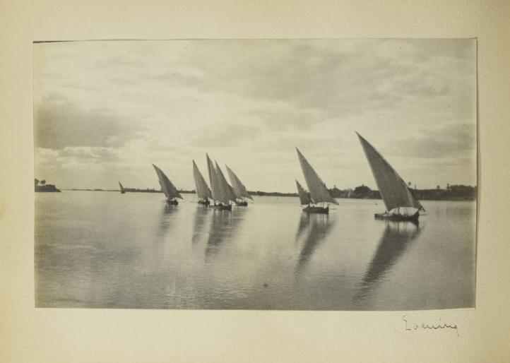 Ships on the Nile in 1901