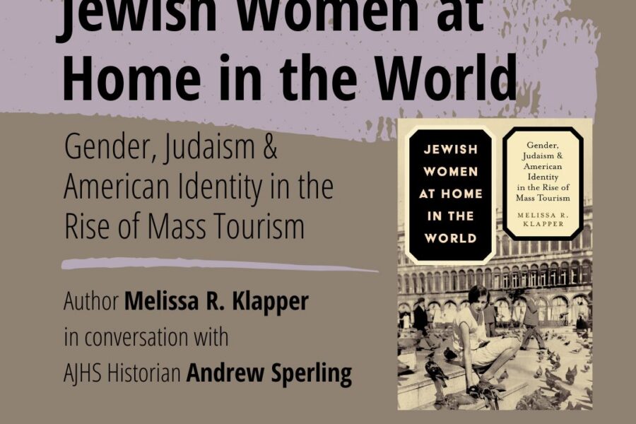 Book Talk - Jewish Women At Home in the World
