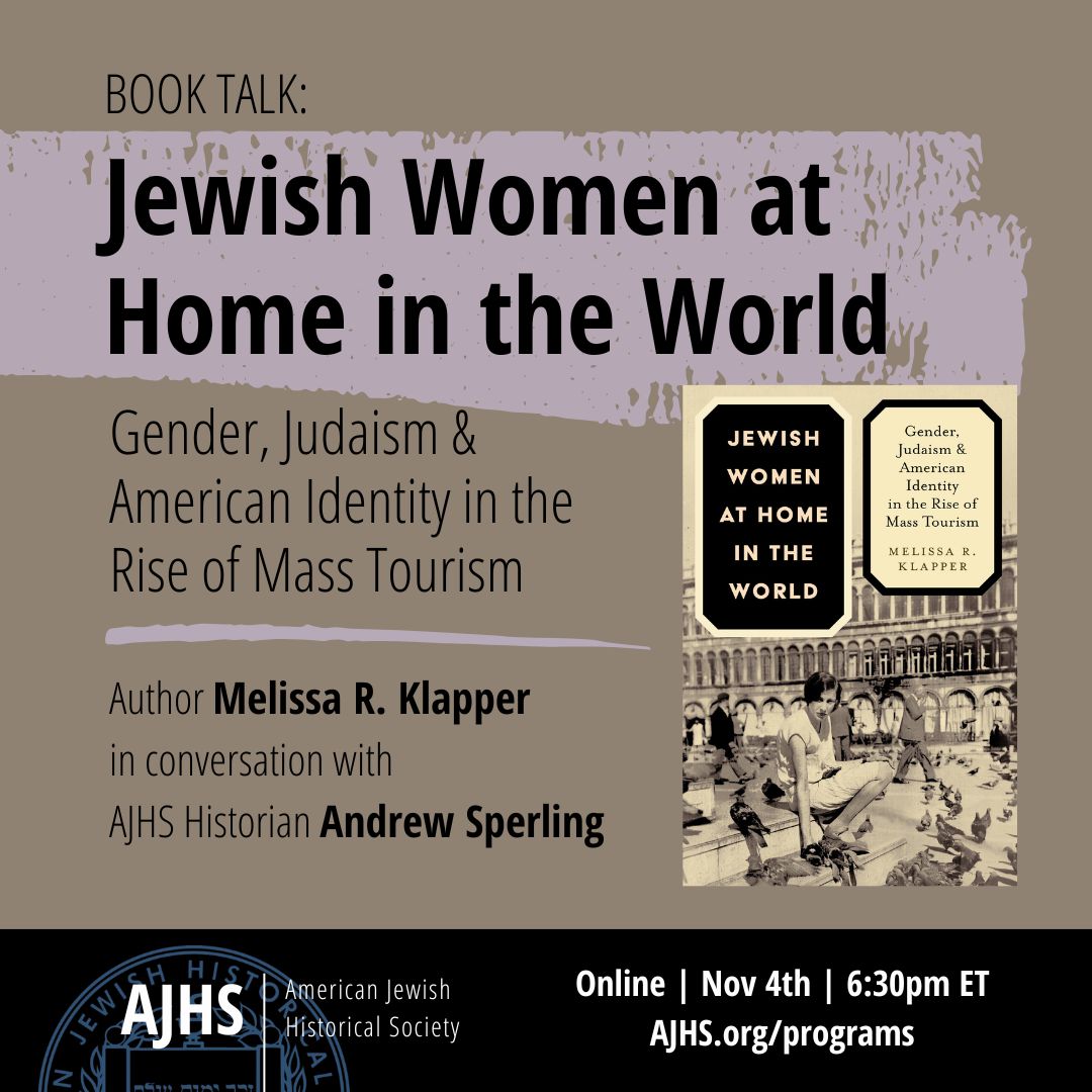 Book Talk - Jewish Women At Home in the World