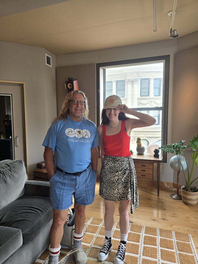 Marshall Grupp and Rebeca Miller