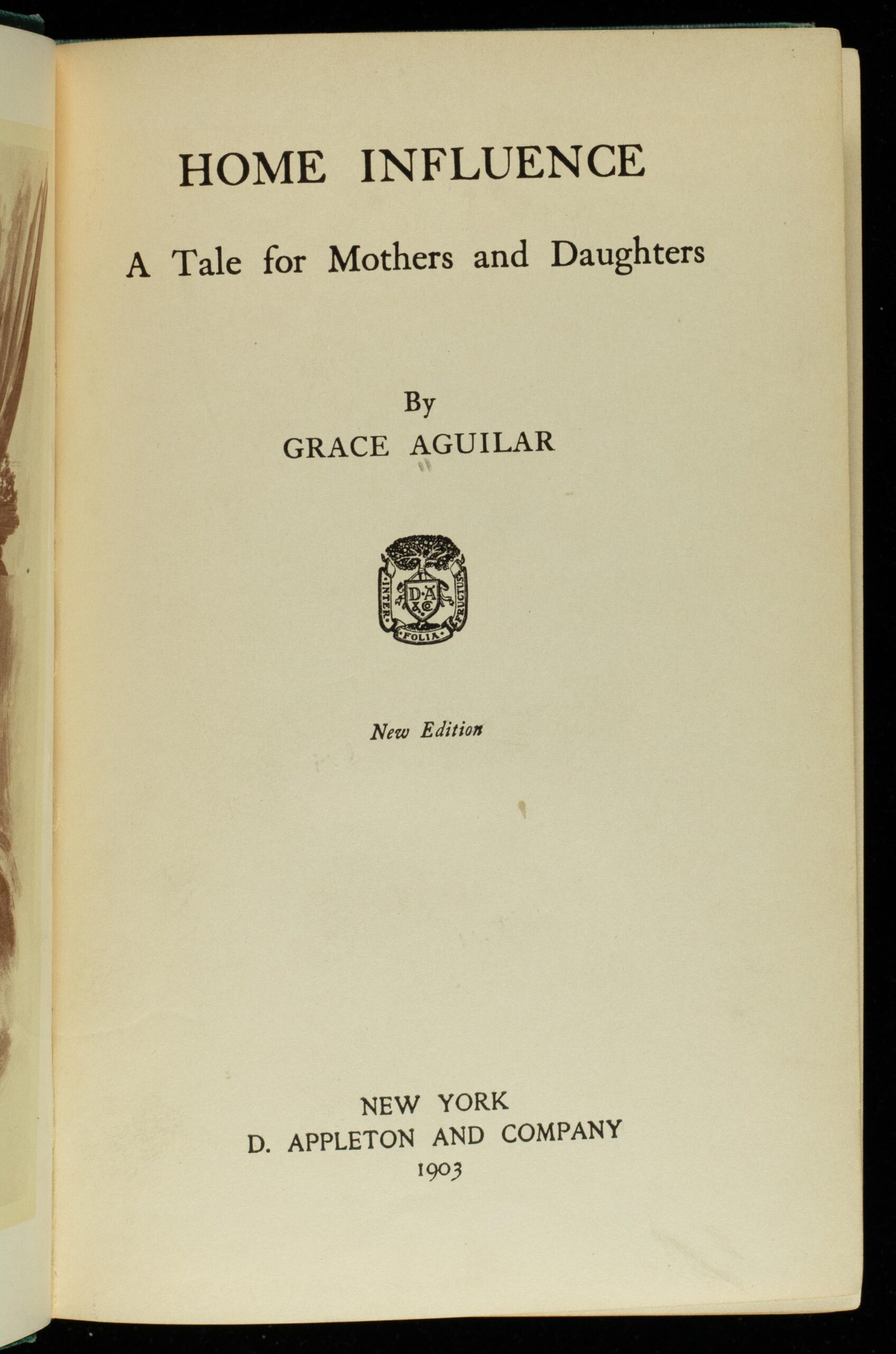 Grace Aguilar: 19th Century Poet, Religious Commentator & Romance 