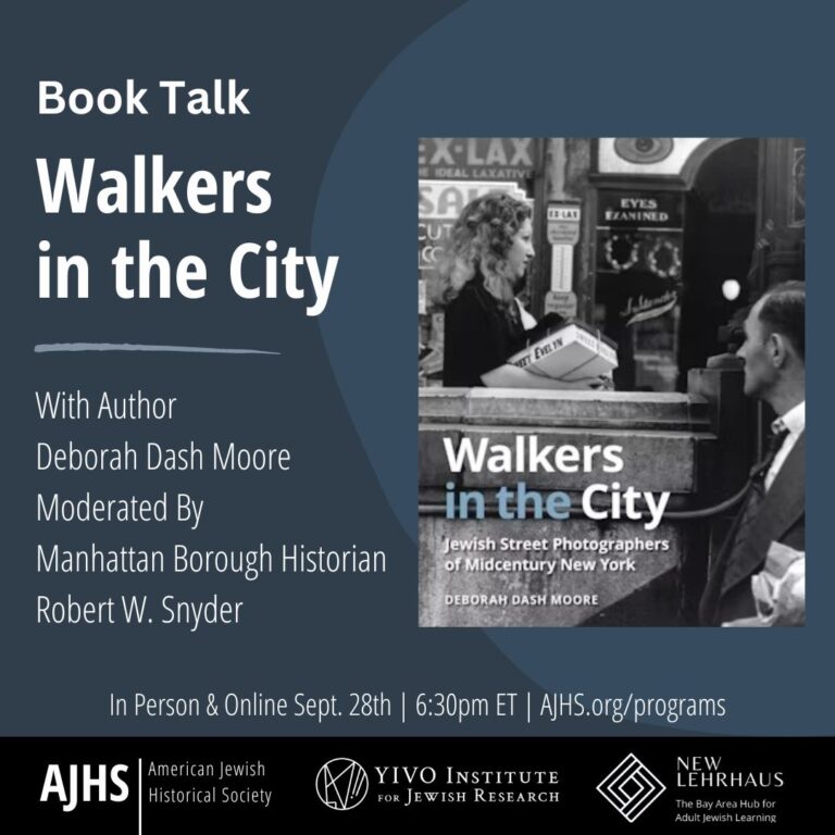 Wakers in the City book with photograph of a woman behind a store counter