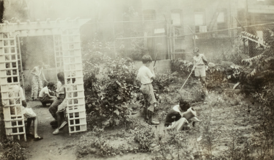 “The garden.”
Records of the National Council of Jewish Women, New York Section